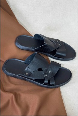 Сандалії чоловічі, колір чорний, 214R85