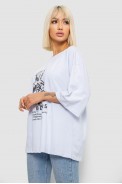 Футболка женская с принтом, цвет белый, 244R2029-5 - фото № 2