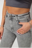 Джинсы женские, цвет серый, 244R1651S20 - фото № 4