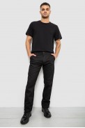 Штани чоловічі класичні, колір чорний, 243RY352 - фото № 1