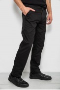 Штани чоловічі класичні, колір чорний, 243RY352 - фото № 2