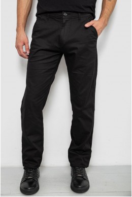 Брюки мужские классические, цвет черный, 243RY352