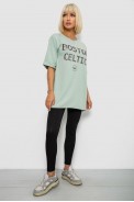 Футболка женская с принтом  -уценка, цвет оливковый, 244R1039-U-1 - фото № 1