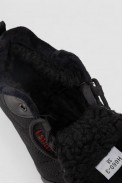 Кроссовки женские зимние на меху, цвет черно-красный, 248RH660 - фото № 5