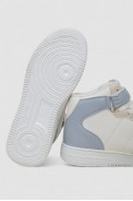Кроссовки женские зимние на меху  -уценка, цвет бело-бежевый, 248RH1040-U-2 - фото № 6