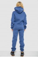 Спортивный костюм женский на флисе  -уценка, цвет джинс, 102R7711-U-2 - фото № 4