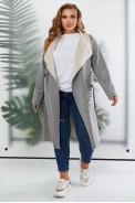 Кардиган женский, цвет серый, 257R5012 - фото № 2
