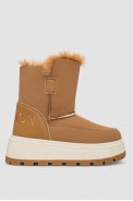 Угги женские зимние на меху, цвет коричневый, 243R-A - фото № 0