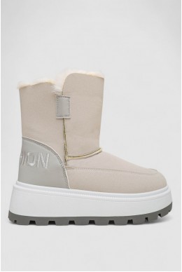 Уггі жіночі зимові на хутрі, колір світло-сірий, 243R-A