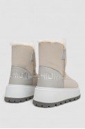 Угги женские зимние на меху, цвет светло-серый, 243R-A - фото № 3