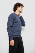 Свитер мужской однотонный, цвет сине-серый, 161R1770-1 - фото № 2