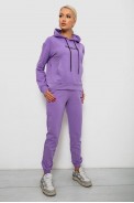 Спортивний костюм жіночий двонитка  -уцінка, колір бузковий, 214R1419-006-U-15 - фото № 2