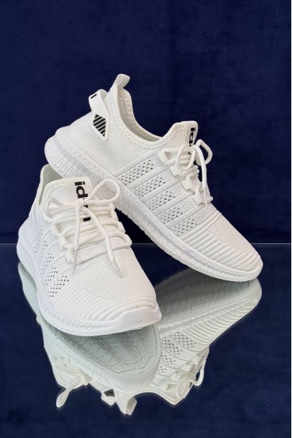 Кроссовки мужские текстиль, цвет белый, 243RF68-1