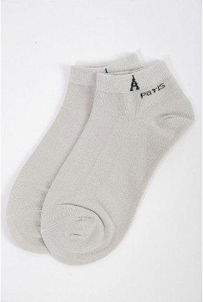 Короткі жіночі шкарпетки оливкового кольору 151R2607