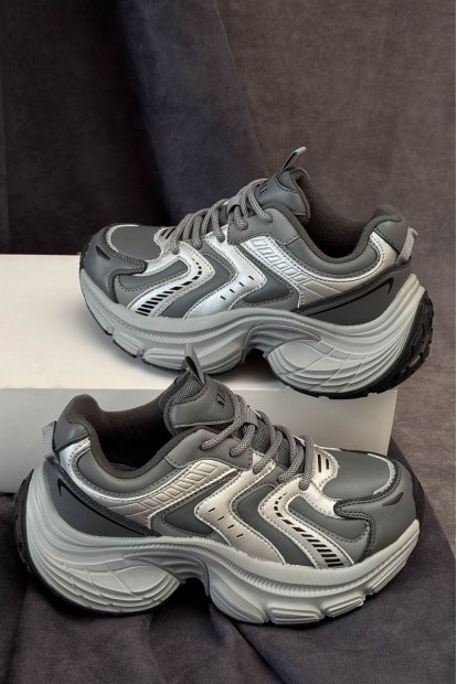 Кросівки жіночі, колір темно-сірий, 248RCX1510