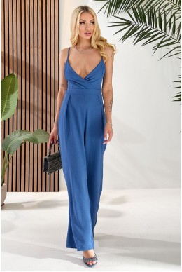 Комбінезон жіночий, колір джинс, 257R370