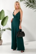 Комбинезон женский, цвет зеленый, 257R370 - фото № 2