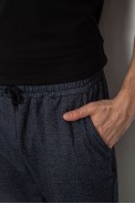Спортивные штаны мужские на флисе, цвет серый, 238R135 - фото № 4