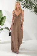 Комбинезон женский, цвет мокко, 257R370 - фото № 1