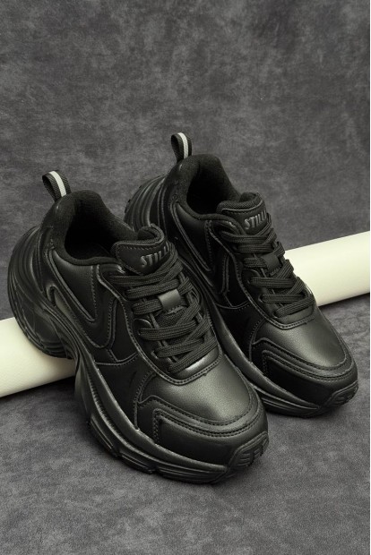 Кросівки жіночі демісезонні  -уцінка, колір чорний, 248RCX1520-U-1