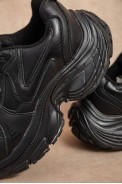 Кроссовки женские демисезонные  -уценка, цвет черный, 248RCX1520-U-1 - фото № 6
