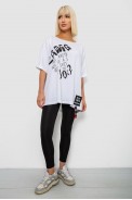 Футболка женская с принтом, цвет белый, 244R5002 - фото № 1