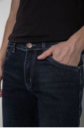 Джинси чоловічі демісезонні  -уцінка, колір темно-синій, 243R8136-U-7 - фото № 4