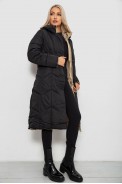 Куртка женская двусторонняя зимняя  -уценка, цвет черный, 244R24115-U-1 - фото № 1