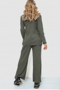 Костюм жіночий в рубчик повсякденний  -уцінка, колір хакі, 238R57415-U-10 - фото № 3