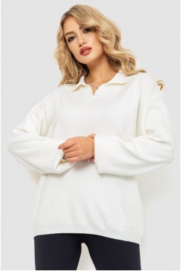 Свитер женский oversize  -уценка, цвет молочный, 204R167-U