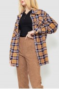Костюм жіночий сорочка+штани в клітку 230R2002, колір Світло-коричневий - фото № 1