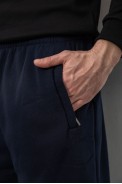 Спортивные штаны мужские на флисе, цвет синий, 244R41715 - фото № 4