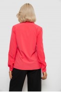 Рубашка женская классическая с аппликацией, цвет коралловый, 230R014-2 - фото № 3