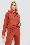 Спортивный костюм женский двухнитка  -уценка, цвет терракотовый, 214R1419-003-U-14 - фото № 1