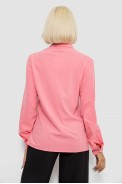 Сорочка жіноча класична з аплікацією, колір рожевий, 230R014-2 оптом - фото № 3