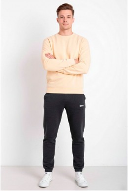 Спортивні штани чоловічі на флісі, колір грифельний, 129RA9998