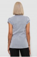 Сорочка-туніка в смужку  -уцінка, колір сірий, 230R665-1-U-6 - фото № 3