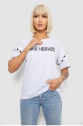 Футболка женская с принтом, цвет белый, 244R2351 - фото № 0