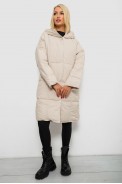 Куртка женская зимняя  -уценка, цвет светло-бежевый, 244R8832-U-2 - фото № 0