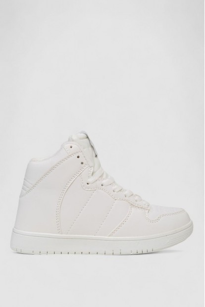 Кроссовки женские зимние на меху  -уценка, цвет белый, 248RH1060-U-18