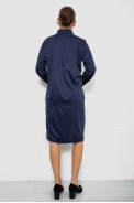 Костюм женский классический, цвет синий, 257R322 - фото № 4