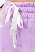 Спорт штани жіночі на флісі, колір бузковий, 119R167 - фото № 4