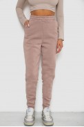 Спортивные штаны женские на флисе  -уценка, цвет мокко, 238R57013-U - фото № 0