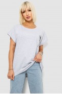 Футболка женская с принтом, цвет серый, 244R2430 - фото № 0