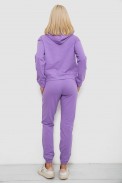 Спортивный костюм женский двухнитка  -уценка, цвет сиреневый, 214R1419-002-U-2 - фото № 3