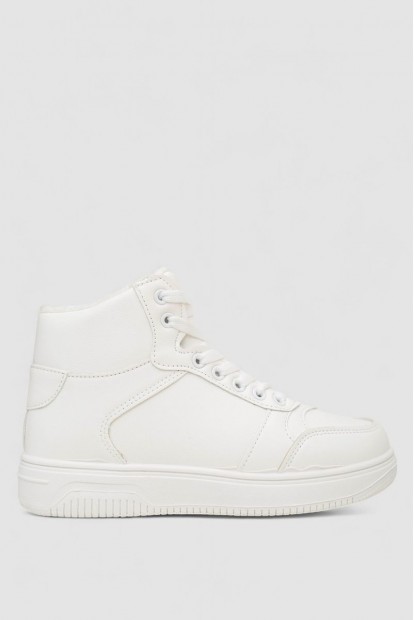 Кросівки жіночі зимові на хутрі, колір білий, 248RAJ04