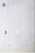 Рубашка классическая в полоску  -уценка, цвет белый, 230R668-2-U-34 - фото № 5