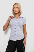 Сорочка класична в смужку  -уцінка, колір сірий, 230R668-U-14 - фото № 0