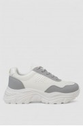 Кроссовки женские, цвет бело-серый, 248RA70 - фото № 0