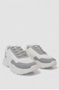 Кроссовки женские, цвет бело-серый, 248RA70 - фото № 2
